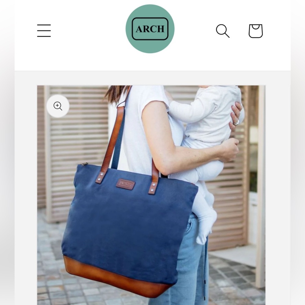 Diaper bag (Arch Luxe)